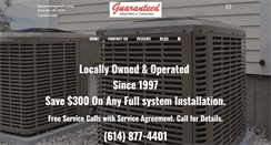 Desktop Screenshot of grovecityheatingandcooling.com